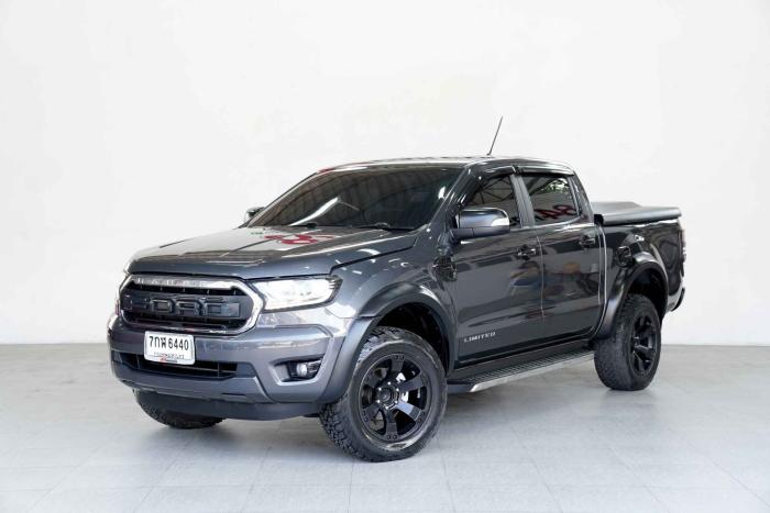 FORD RANGER CAB4 2.0 LIMITED ปี2018 สีเทา
